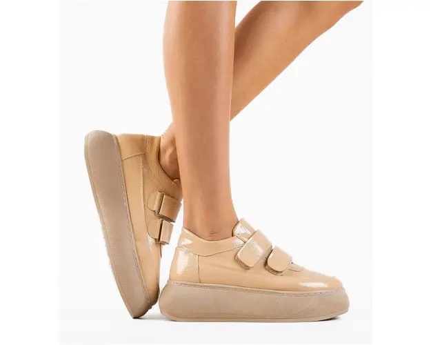 Pantofi Casual Mernera Bej