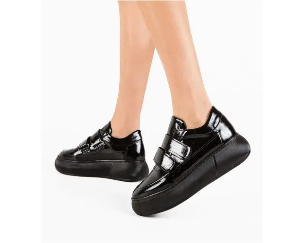 Pantofi Casual Mernera Negri