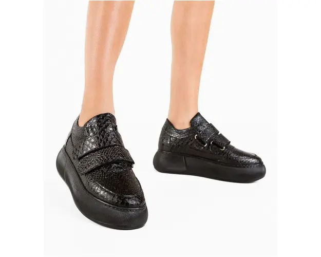 Pantofi Casual Mernera Negri 2