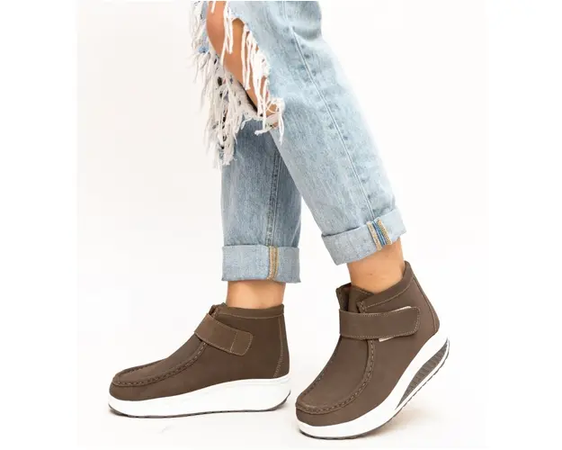 Pantofi Casual Misha Khaki