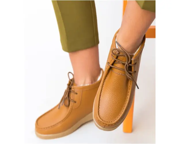 Pantofi Casual Munela Camel