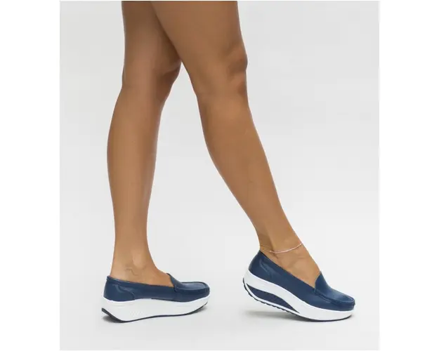 Pantofi Casual Musta Bleumarin