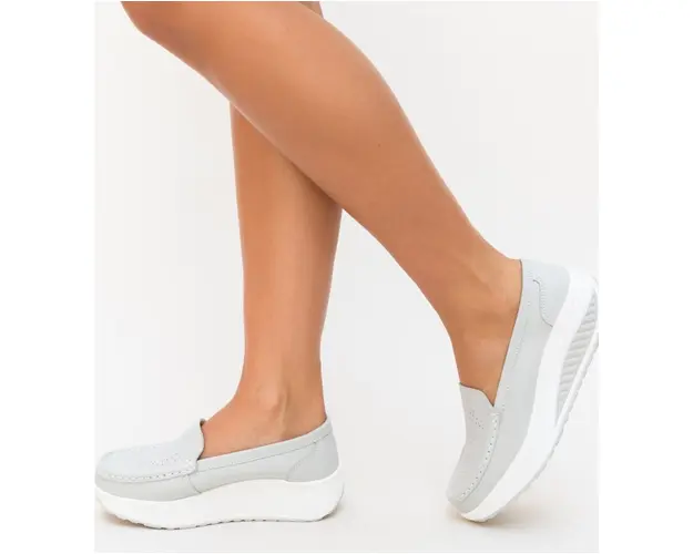 Pantofi Casual Musta Gri