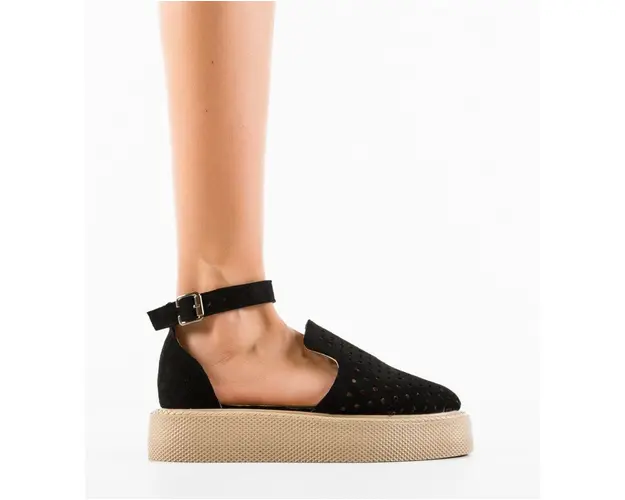 Pantofi Casual Nangiare Negri