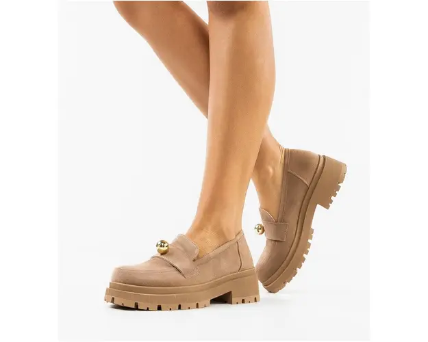 Pantofi Casual Nieve Khaki