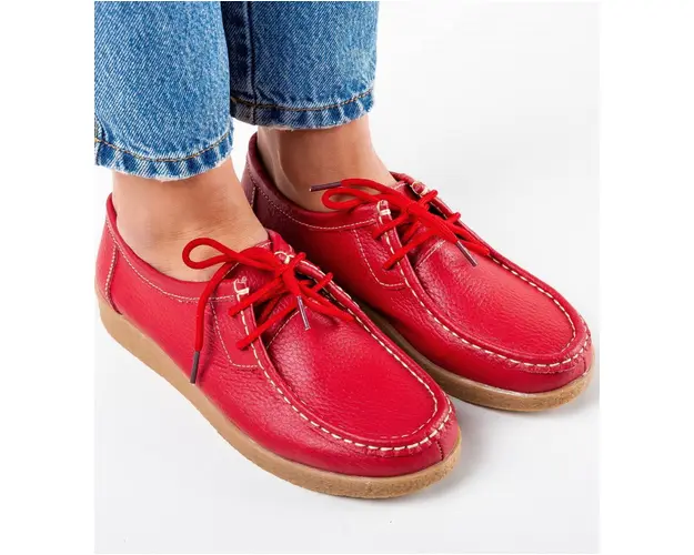 Pantofi Casual Niko Rosii