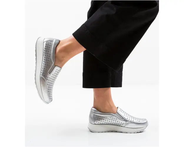 Pantofi Casual Olda Argintii