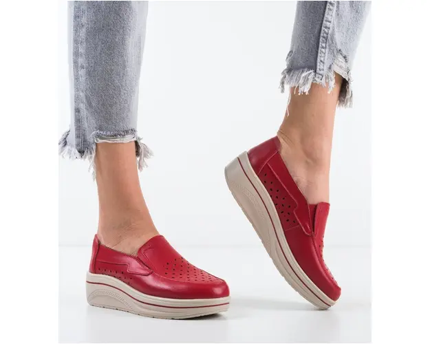 Pantofi Casual Olifram Rosii