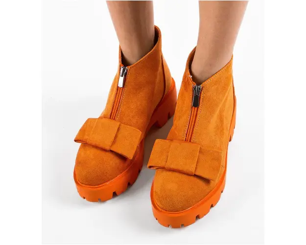 Pantofi Casual Parmeno Portocalii