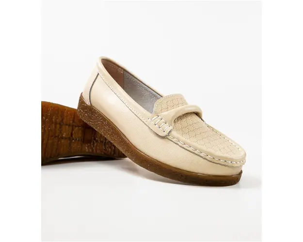 Pantofi Casual Pedikan Bej