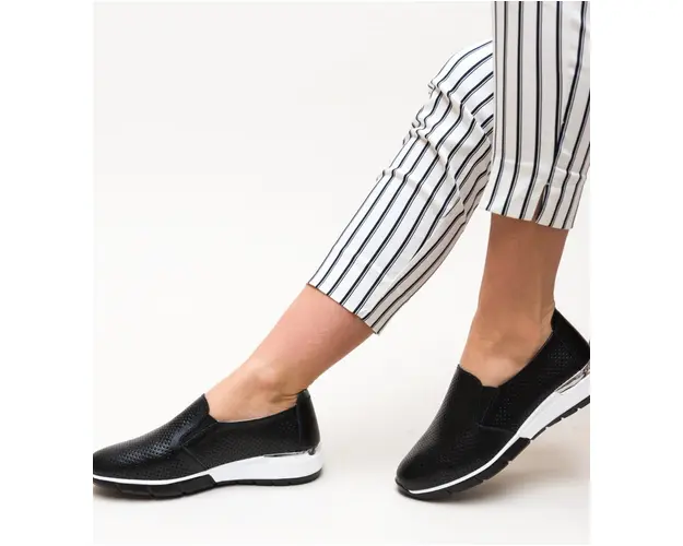 Pantofi Casual Pufine Negri