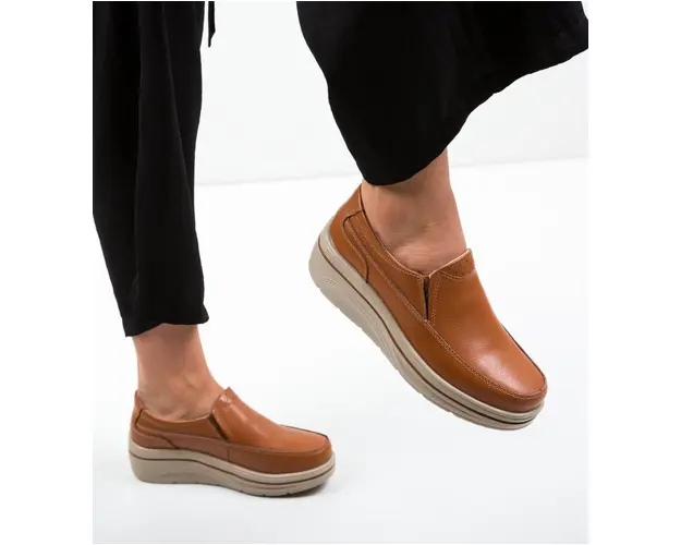 Pantofi Casual Rankin Camel