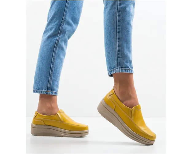 Pantofi Casual Rankin Galbeni