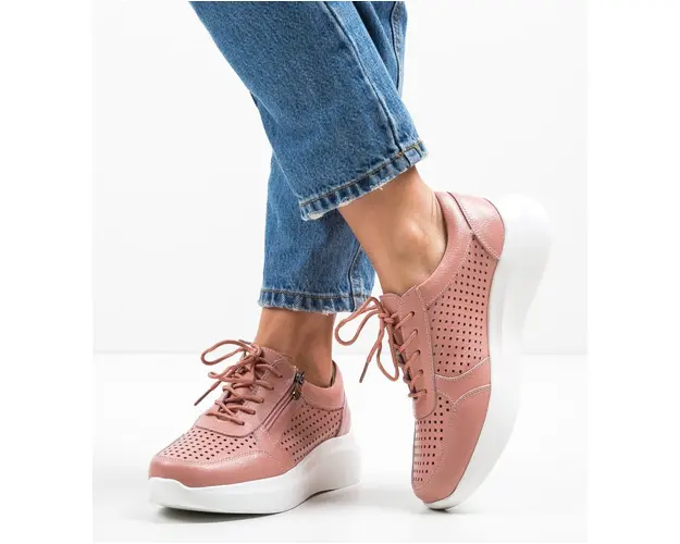 Pantofi Casual Revedo Roz