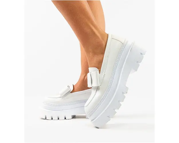 Pantofi Casual Rokanda Albi