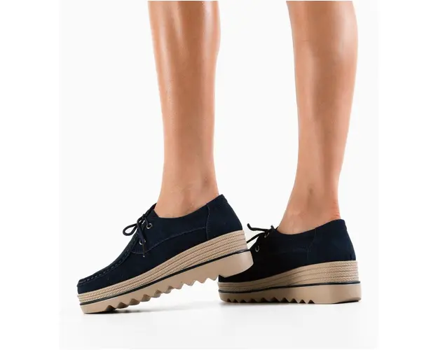 Pantofi Casual Sagrio Bleumarin