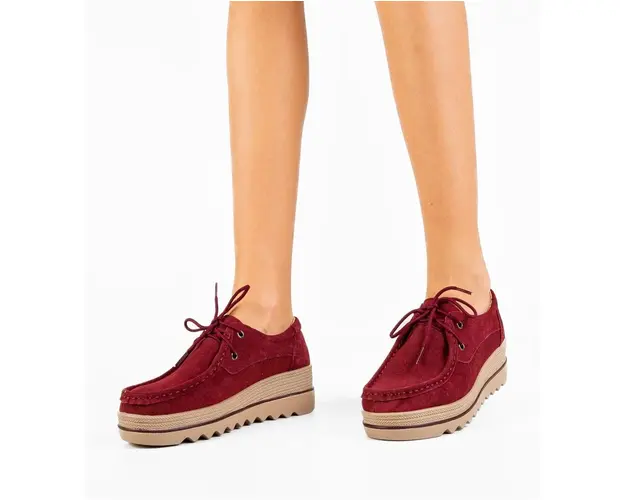 Pantofi Casual Sagrio Grena