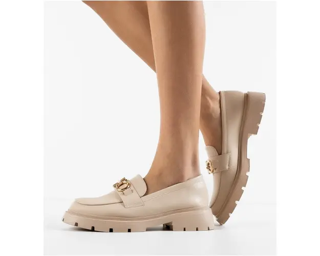 Pantofi Casual Sandra Bej