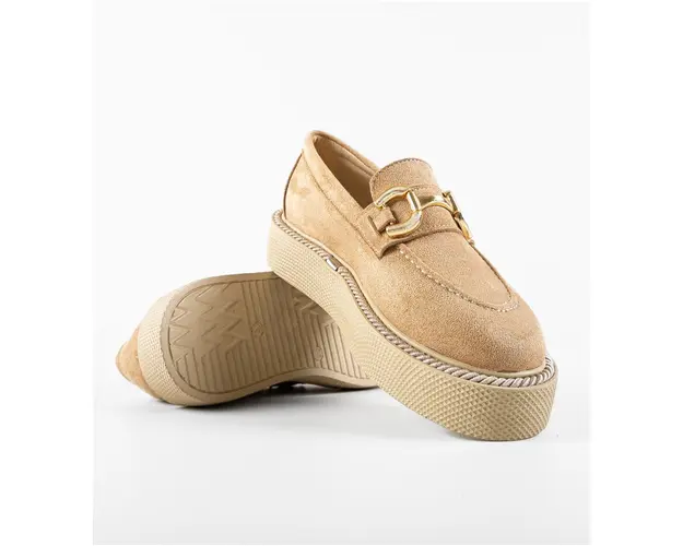 Pantofi Casual Selvie Bej