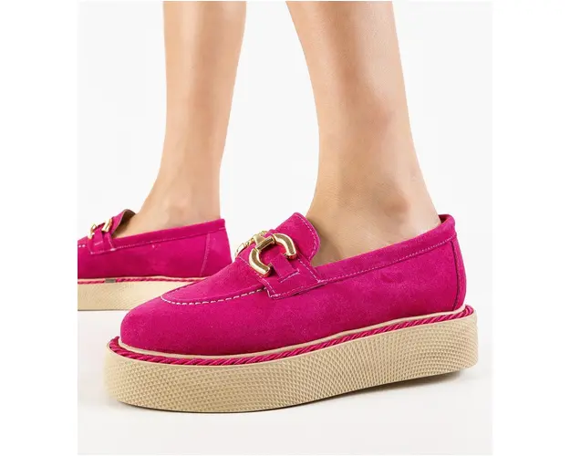 Pantofi Casual Selvie Fuchsia