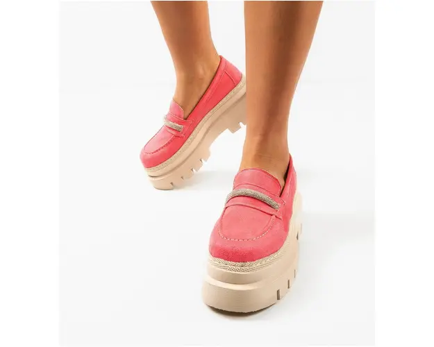 Pantofi Casual Skenara Roz