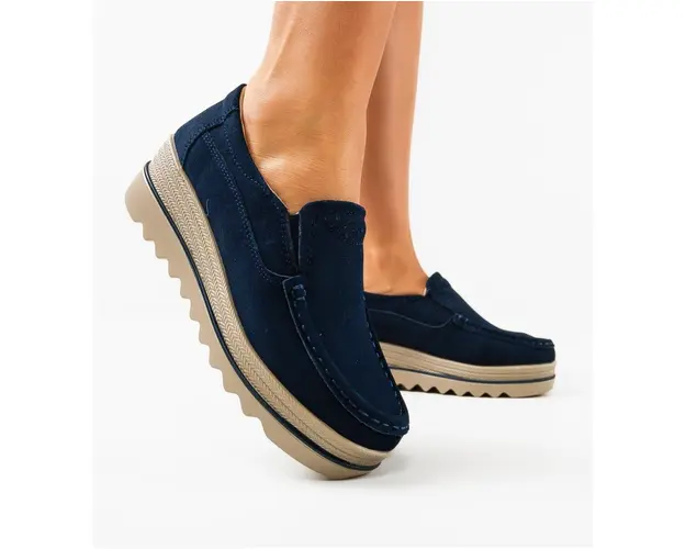Pantofi Casual Smirno Bleumarin