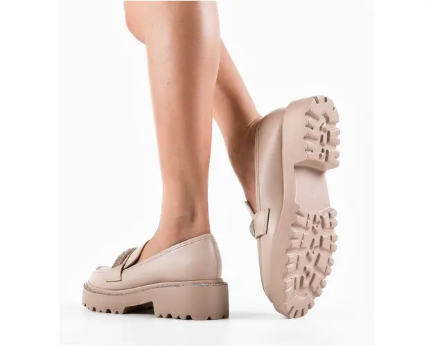 Pantofi Casual Smith Bej