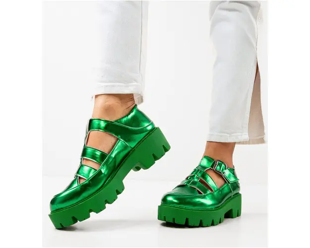 Pantofi Casual Teoritzi Verzi