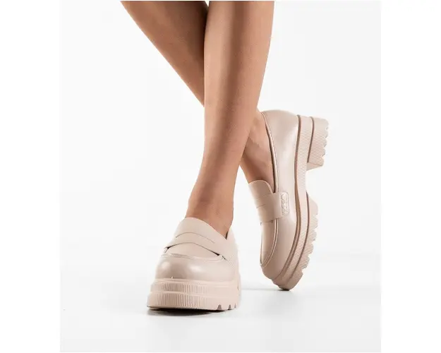 Pantofi Casual Tess Bej