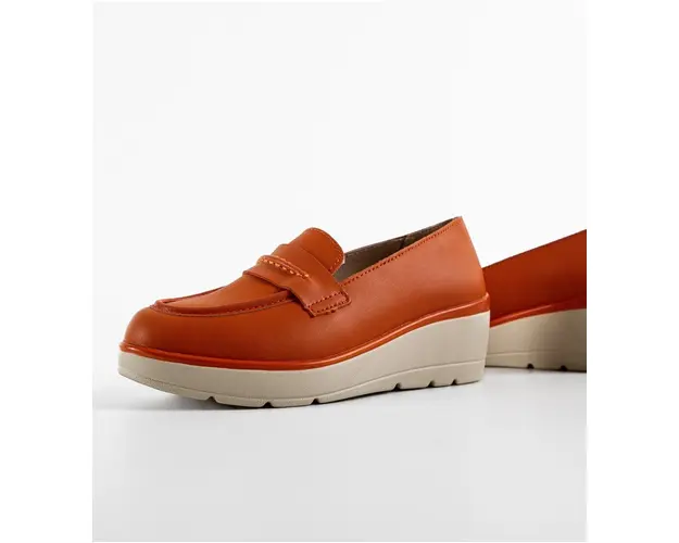 Pantofi Casual Teyana Portocalii