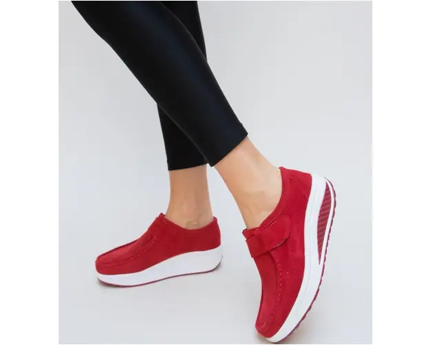 Pantofi Casual Tinna Rosii