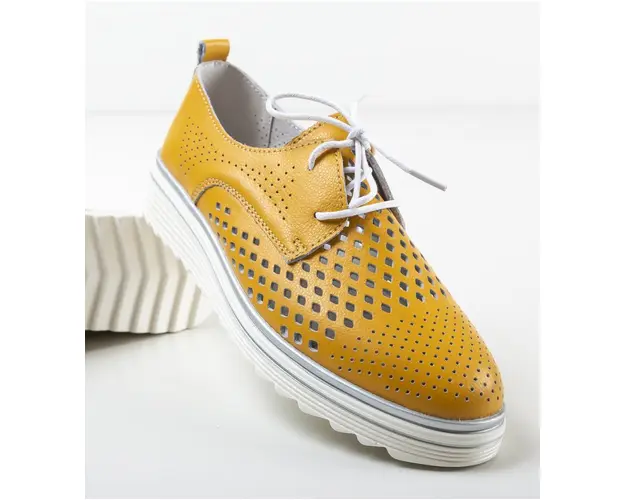 Pantofi Casual Tone Galbeni