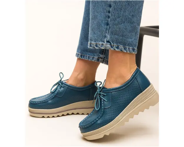 Pantofi Casual Torino Albastri