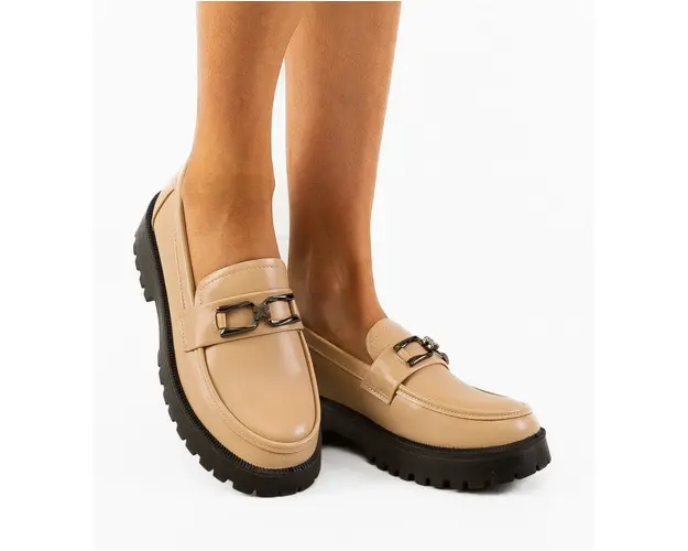 Pantofi Casual Tyrys Bej