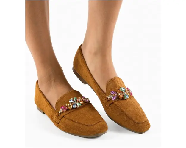 Pantofi Casual Varius Camel