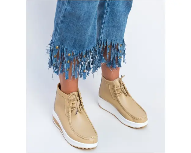 Pantofi Casual Vinto Bej