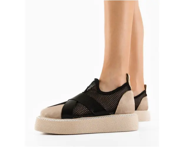 Pantofi Casual Windee Bej