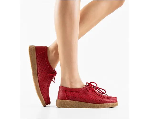 Pantofi Casual Yorker Rosii