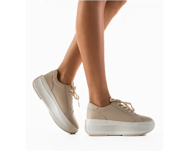 Pantofi Casual Yrna Bej