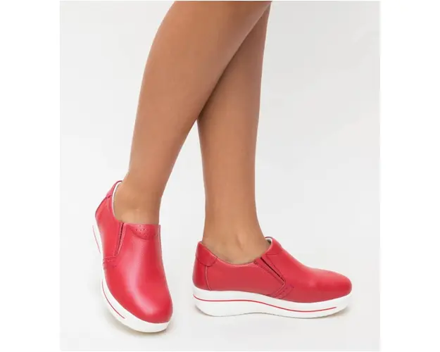 Pantofi Casual Zinga Rosii
