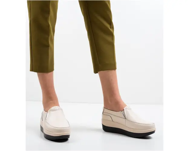 Pantofi Casul Freeman Bej