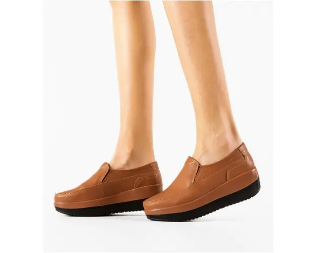 Pantofi Casul Freeman Camel