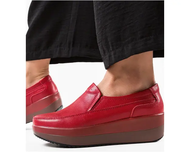 Pantofi Casul Freeman Rosii