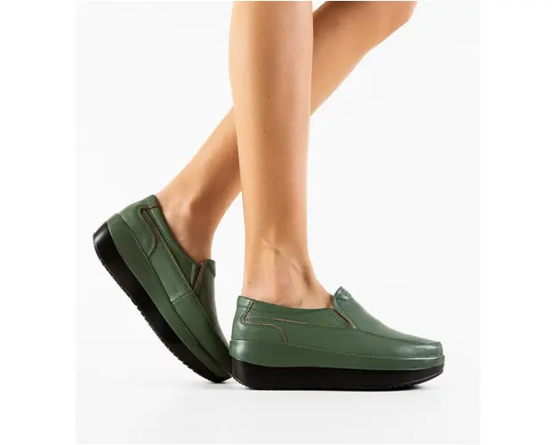 Pantofi Casul Freeman Verzi