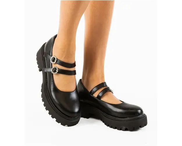 Pantofi casusal Snokers Negri 3