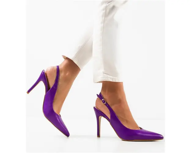 Pantofi cu toc Amani Mov