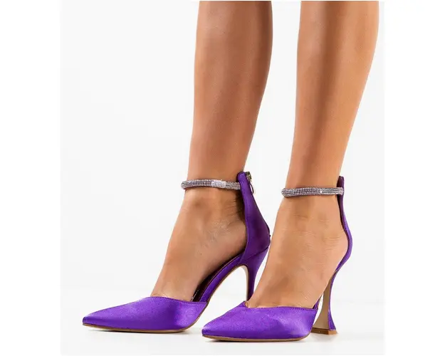 Pantofi cu toc Ellya Mov