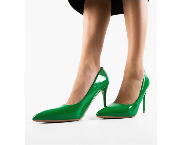 Pantofi cu toc Fana Verzi