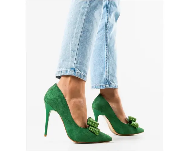 Pantofi cu toc Farma Verzi