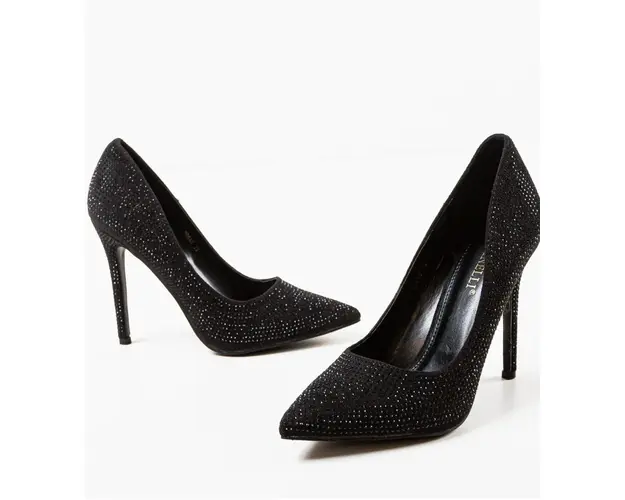 Pantofi cu toc Geanyt Negri